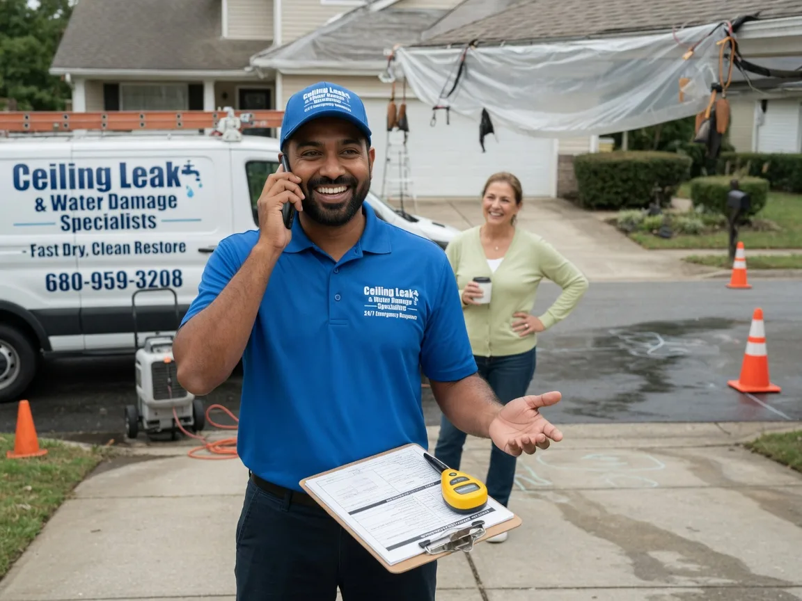 Ceiling Leak Cleanup North Bay, NY FAQs
